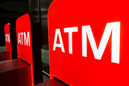 Bank ATM Cash Machines
