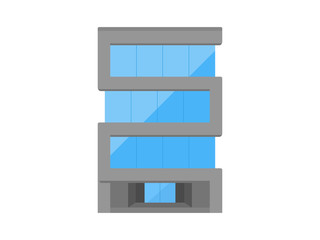 オフィスビルのイラスト