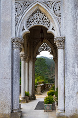 Fototapeta na wymiar Palace of Montserrate, Sintra, Lisbon