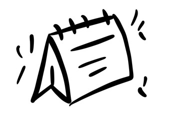 calendar icon in trendy flat style . A sign of the calender for web site design, logo, app, UI. The symbol of a calendar