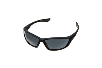 Safety glasses for shooting and work isolated on white back