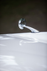 Vintage car side mirror