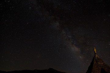 Night in the mountain in Sierra Nevada