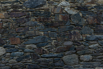 texture of an stone wall - ancient build