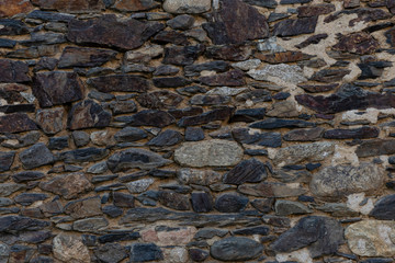 texture of an stone wall - ancient build