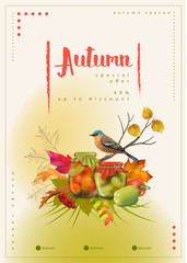 Autumn Poster Template