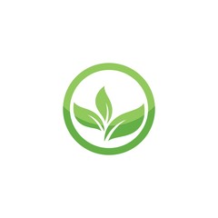 Green leaf logo