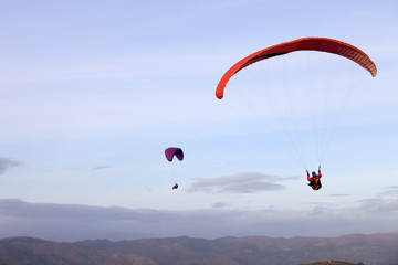 Paragliding