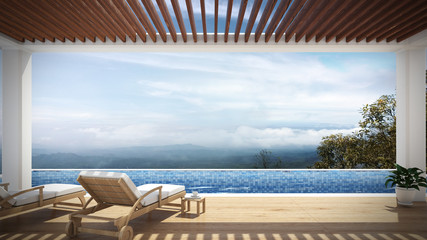 Bedroom on Mountain view
