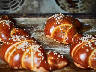 Classic French croissant