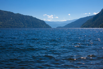 Lake Teletskoy. Altai.