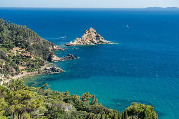 Monte Argentario, promontory on the Tirreno sea in Tuscany