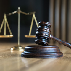  Modern luxury lawyers office. Law concept image.