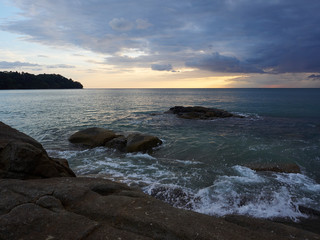 beach and rocks, Moo Koh Surin