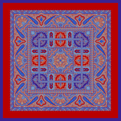 Indian Traditional paisley pattern