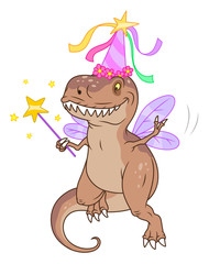 Tyrannosaurus magic fairy
