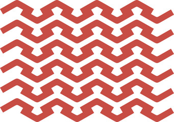 seamless pattern of red corners