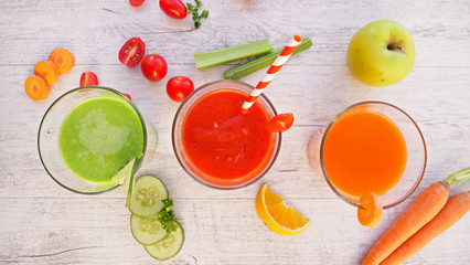 vegetable juice, smoothie- healthy drink