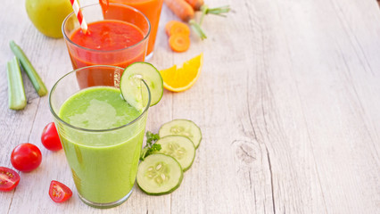 vegetable juice, smoothie- healthy drink