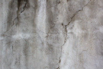 grey dark cement concrete crack aged wall texture background