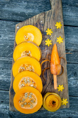 autumn colors - pumpkin, orange, carrot