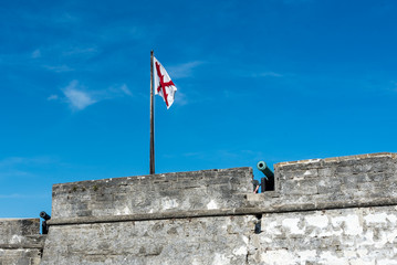 Old Cannon in a Spanish Fort