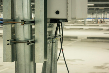 Foreman supervised the construction of the solar cell parking building.