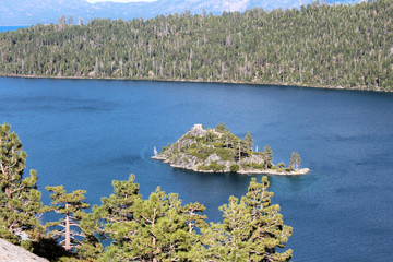 Beautiful view of Emerald Bay, Lake Tahoe, California