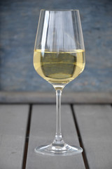Glass of white wine