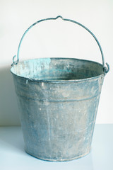 Empty Metal Bucket