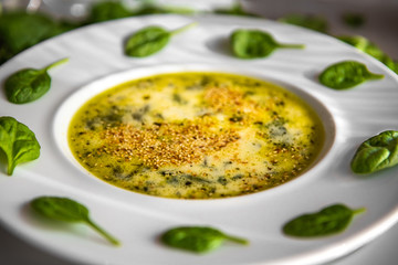 spinach soup