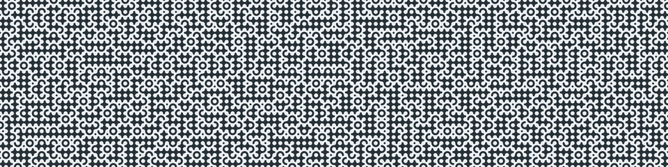 Truchet Random Pattern Generative Tile Art background illustration