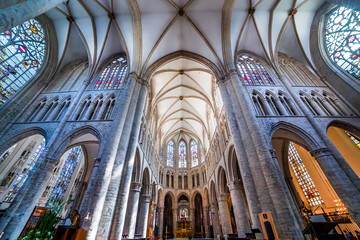 Cathedral Saints Michel et Gudule , brussels, Belgium