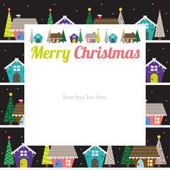 Christmas greetings card.