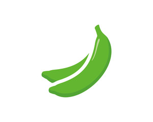 Banana icon symbol vector