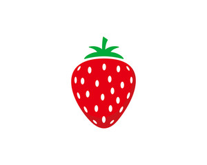Strawberry icon symbol vector