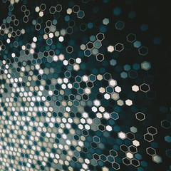 Abstract bright neon background. Technology illustration.