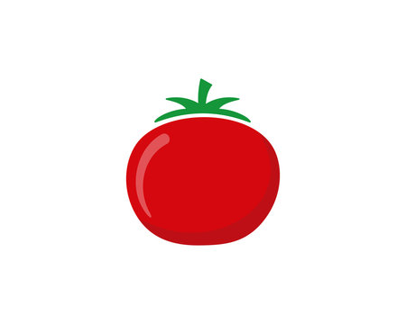 Tomato icon symbol vector