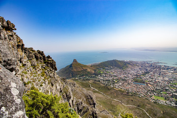 Fototapeta na wymiar Panorama von Kapstadt 