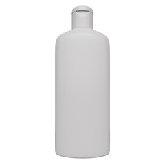 Template Shampoo Bottle. 3d rendering