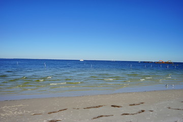 Fototapeta na wymiar St petersburg beach in Florida USA
