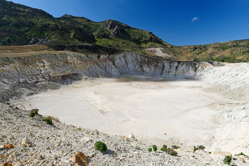 Vulkankrater / Stefanos-Krater auf Nisyros, Dodekanes, Griechenland