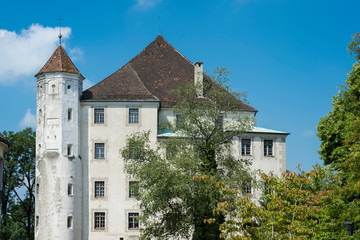 Fototapeta na wymiar Hohes Schloss in Bad Grönenbach