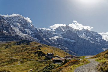 Fototapeta na wymiar Les Alpes Suisses