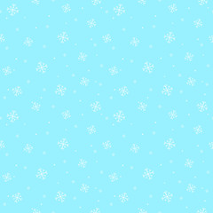 Seamless hand drawn new year and Christmas celebration pattern. Winter holiday doodle pattern on the blue background.