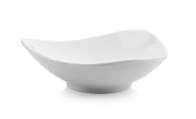 ceramic  bowl isolated on white background