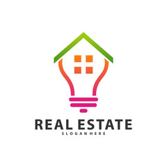 Creative Bulb City Logo Symbol Template Design Vector, Emblem, Design Concept, Creative Symbol, Icon