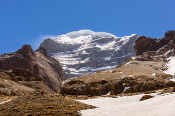 The western face of Maunt Kailash