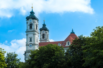 Fototapeta na wymiar Klosterkirche Ottobeuren