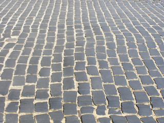 Fototapeta premium Paving stones in the city